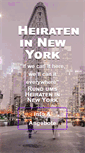 Mobile Screenshot of heiraten-newyork.de